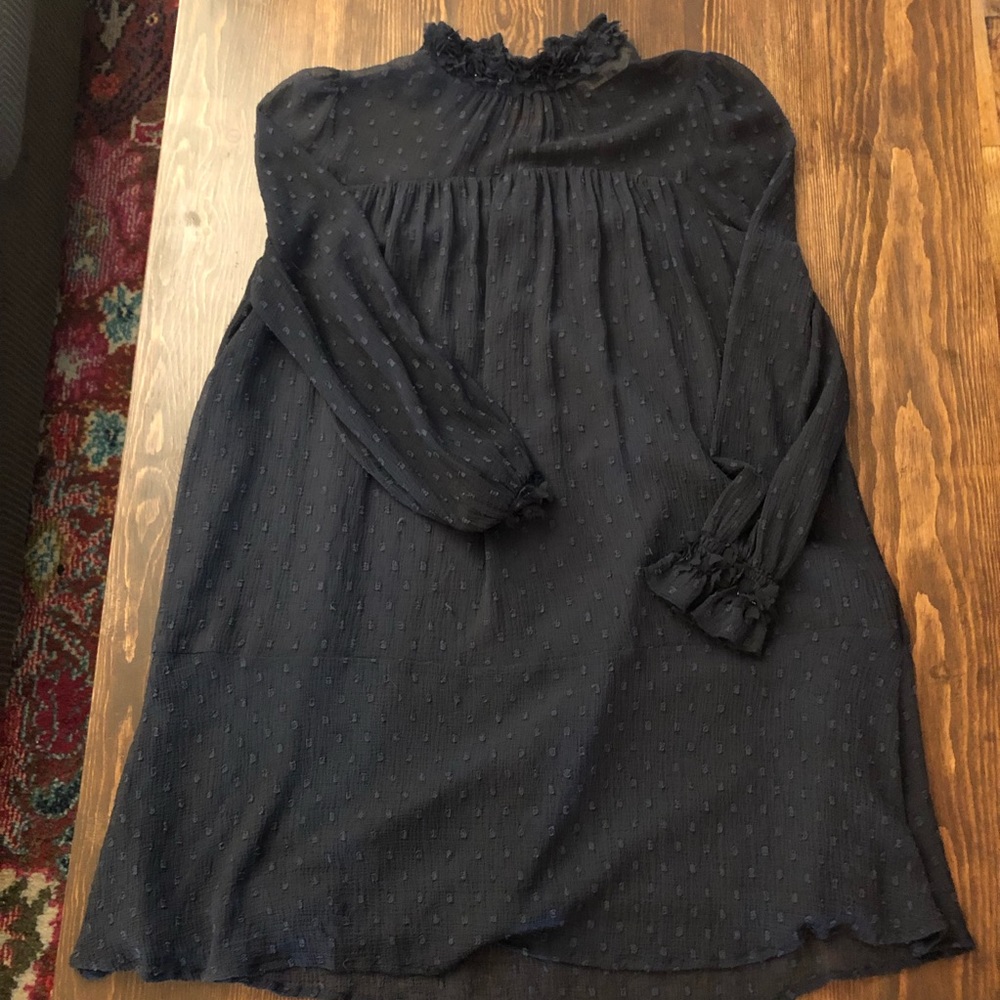 Navy Zara Dress